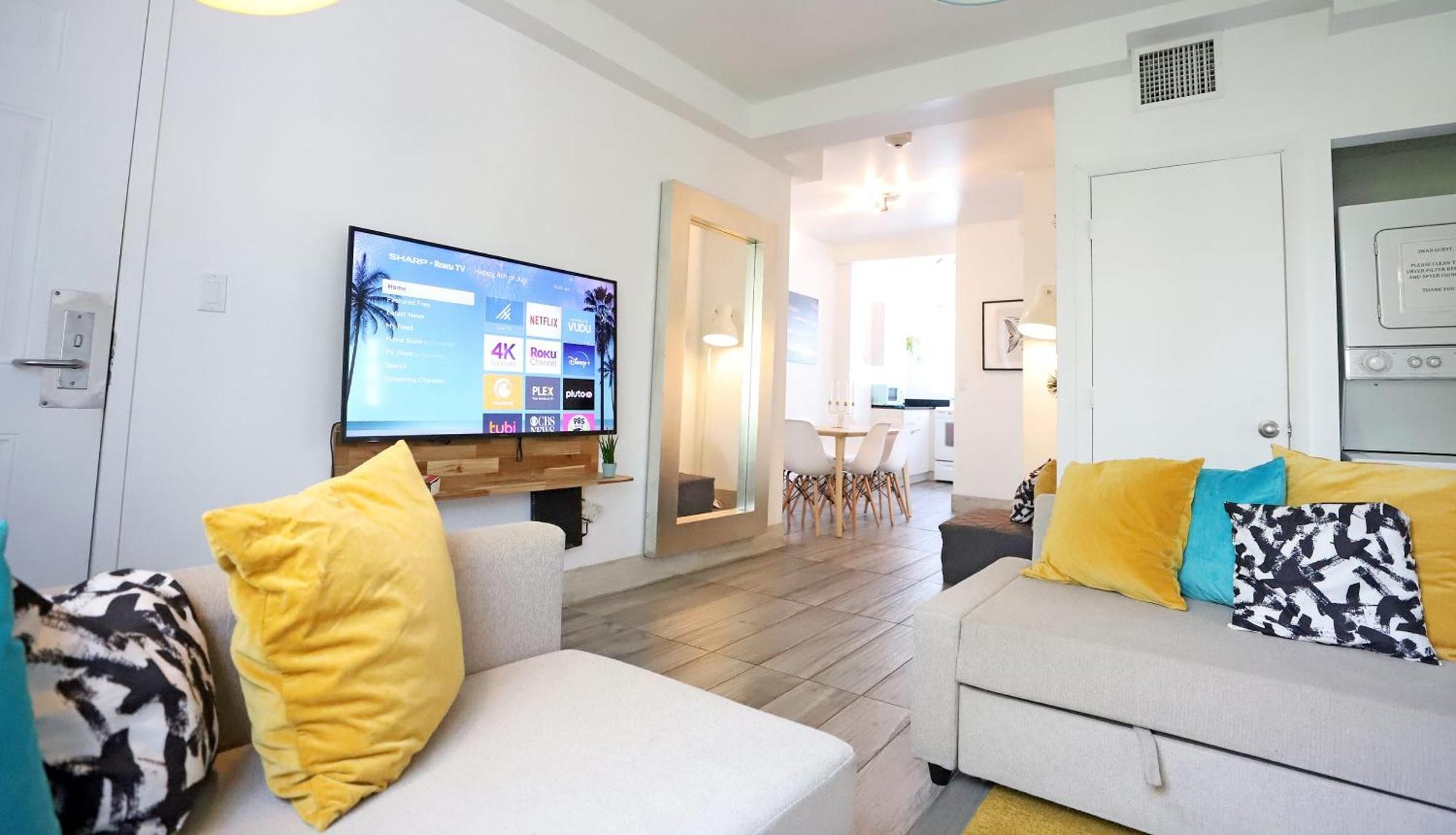South Beach 2 Bedroom 2 Bathroom Steps To Ocean Drive 迈阿密海滩 外观 照片